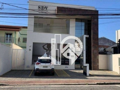 Salão para alugar, 114 m²- vila ema - são josé dos campos/sp