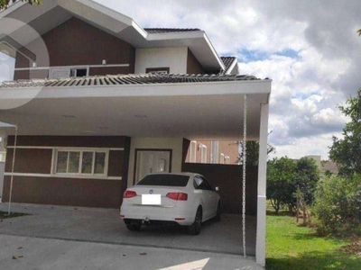 Sobrado com 3 dormitórios, 290 m² - venda por r$ 1.900.000,00 ou aluguel por r$ 11.500,00/mês - condomínio floradas do paratey - são josé dos campos/sp