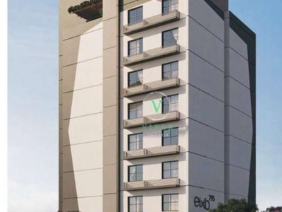 Studio com 1 dormitório à venda, 25 m² por r$ 264.524,27 - cristo rei - curitiba/pr