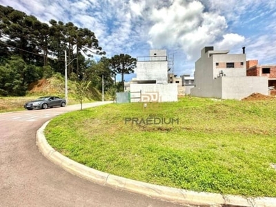 Terreno à venda, 162 m² por r$ 299.990,00 - santa cândida - curitiba/pr