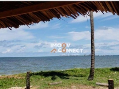 Terreno à venda, 480 m² por r$ 600.000,00 - praia de fagundes - lucena/pb