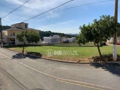 Terreno em condomínio fechado à venda na estrada de ipanema, 2806, alphaville, santana de parnaíba por r$ 530.000