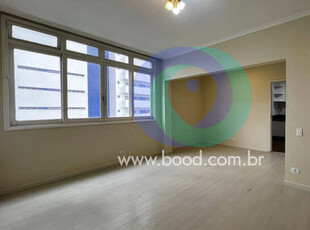 Apartamento 2 dormitórios bairro Boqueirão, Santos-SP