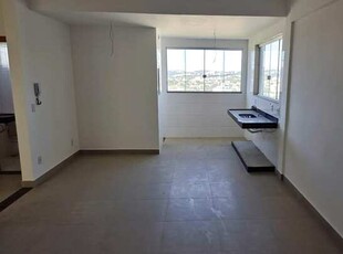 Apartamento 2 quartos no Bairro Novo Centro, um dos quartos com suíte, sala para dois ambi