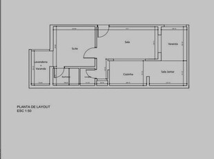 Apartamento Padrão, 1 dormitório na Rua Francisco Leitão