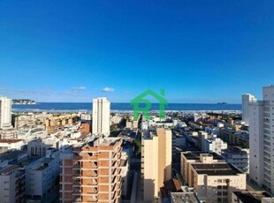 Apartamento reformado, varanda gourmet, 3 dormitórios (1 suíte), 2 vagas, enseada, guarujá/sp