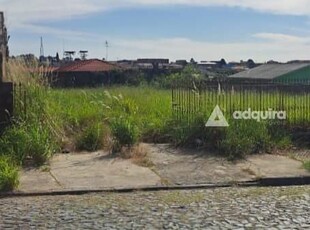 Terreno em Orfãs, Ponta Grossa/PR de 10m² à venda por R$ 399.000,00