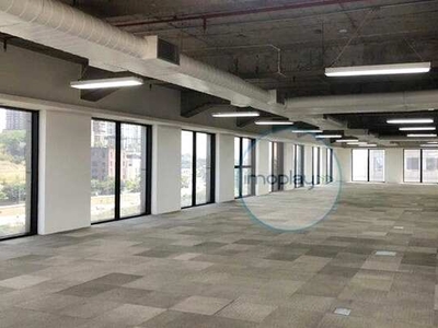 Conjunto comercial com vista excepcional para a Marginal Pinheiros - Ponte Estaiada