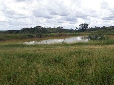 Fazendinha com doc. regular, frente cercada e porteira! Gleba com fundo para lagoa, próx S