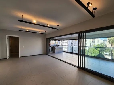 Apartamento à venda em Pinheiros, com 162 m², 3 suítes, varanda com bancada molhada em gra