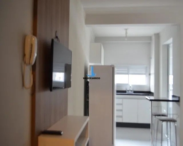 Apartamento com 1 dormitório para alugar, 47 m² por R$ 2.151,17/mês - Centro - Curitiba/PR