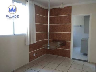 Apartamento com 2 dormitórios para alugar, 58 m² por R$ 1.174,00/mês - Nova América - Pira