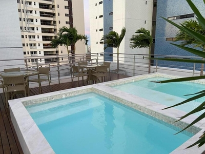 Apartamento em Manaíra, João Pessoa/PB de 46m² 1 quartos à venda por R$ 375.000,00
