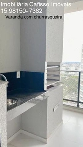 Apartamento para aluguel tem 130 metros quadrados com 3 quartos em Parque Campolim - Soroc