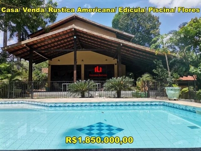 Casa Duplex 655m²/ edícula/piscina/sauna/lote 1.600m²/ Parque das Laranjeiras!