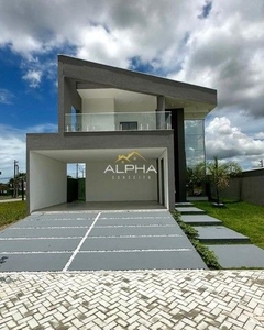 Casa em Condomínio para Venda em Eusébio, cidade alpha, 4 dormitórios, 4 suítes, 5 banheir