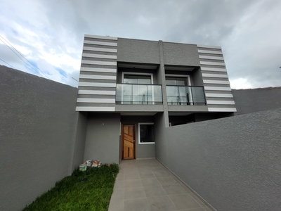 Casa em Sítio Cercado, Curitiba/PR de 80m² 3 quartos à venda por R$ 379.000,00