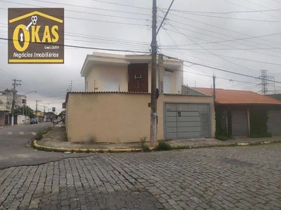 Sobrado com 3 dormitórios à venda, 121 m² por R$ 440.000,00 - Vila Amorim - Suzano/SP