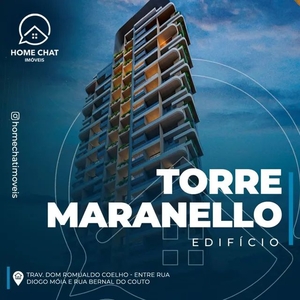 Torre Maranello, Lançamento no Umarizal, 232m2 a 273m2, Projeto inovador e Luxuoso do alto