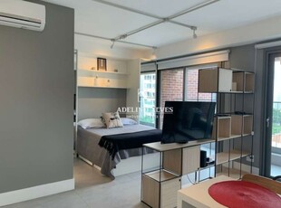 Apartamento para locação no jardim paulista , 1 dormitório e 40 m ²