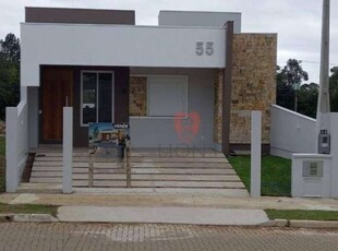 Casa com 3 dormitórios à venda, 105 m² por r$ 659.600,00 - são vicente - gravataí/rs