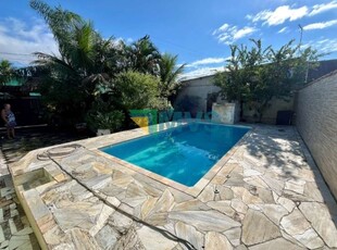 Casa com piscina a venda ou para locação - bairro gaivota em itanhaém-sp
