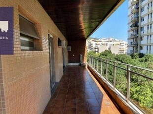 Cobertura com 3 dormitórios, 246 m² - venda por r$ 1.850.000,00 ou aluguel por r$ 11.783,30/mês - botafogo - rio de janeiro/rj