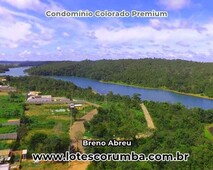 Corumbá 04), Bem localizado, Lote na beira do Lago, Corumbá 4, Top