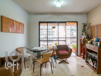 Apartamento à venda em Campo Belo com 85 m², 3 quartos, 1 suíte, 2 vagas