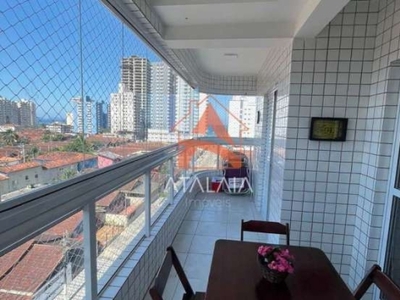 Apartamento com 2 quartos à venda na avenida presidente castelo branco, 15216, balneário maracanã, praia grande, 71 m2 por r$ 463.000