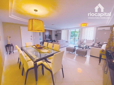 Apartamento em Recreio dos Bandeirantes, Rio de Janeiro/RJ de 210m² 3 quartos à venda por R$ 1.499.000,00