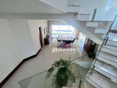 Casa com 4 dormitórios, 430 m² - venda por r$ 3.400.000,00 ou aluguel por r$ 22.100,00/mês - urbanova - são josé dos campos/sp