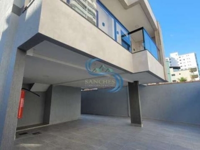 Casa em condomínio fechado com 2 quartos à venda na rua martin afonso de souza, 568, aviação, praia grande, 75 m2 por r$ 330.000