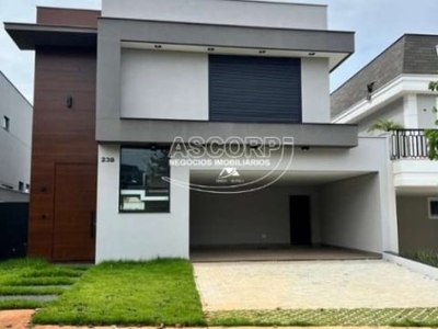 Casa em condomínio para locação no condomínio villa d'aquila - bairro santa rosa, piracicaba/sp.(codigo cc00268)