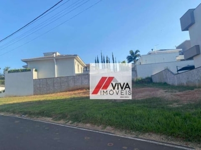 Terreno à venda, 539 m² por r$ 836.000,00 - condomínio villa lobos - paulínia/sp