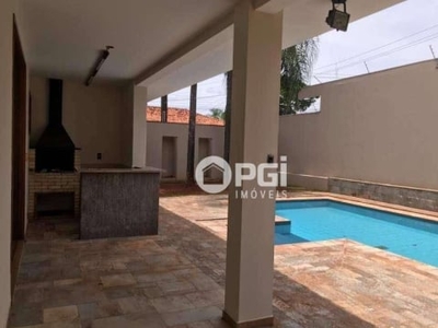 Casa com 4 dormitórios para alugar, 361 m² por R$ 6.000,00/mês - Alto da Boa Vista - Ribeirão Preto/SP