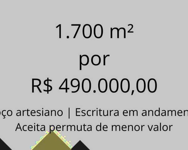 Terreno Chácara Condomínio Ouro Verde por R$ 490.000,00