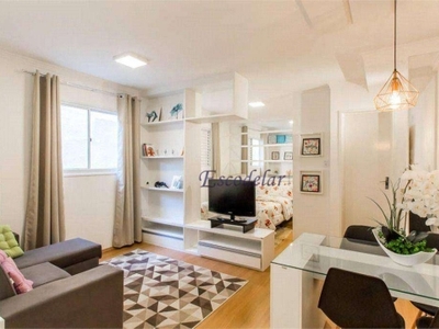 Apartamento com 1 dormitório à venda, 32 m² por r$ 220.000,00 - vila mazzei - são paulo/sp