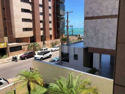 Apartamento com 1 dormitório à venda, 54 m² por r$ 295.000,00 - jatiúca - maceió/al