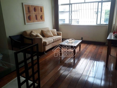 Apartamento com 2 dormitórios à venda, 75 m² por r$ 630.000,00 - icaraí - niterói/rj