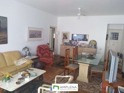 Apartamento com 3 dormitórios à venda, 110 m² - ipanema - rio de janeiro/rj