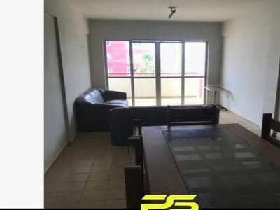 APARTAMENTO COM 3 DORMITÓRIOS PARA ALUGAR, 120 M² POR R$ 2.000/MÊS - POÇO - CABEDELO/PB