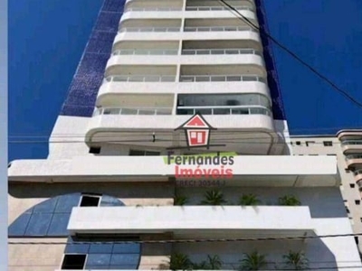 Apartamento pronto com 2 dormitórios à venda, 73 m² por r$ 480.000 - aviação - praia grande/sp