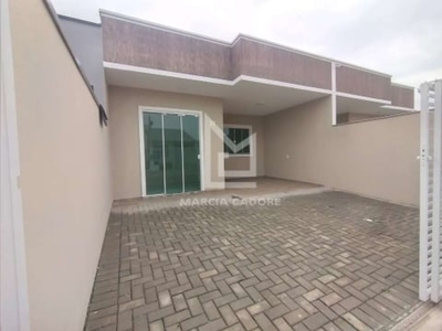 Casa com 3 quartos à venda no itajubá, barra velha , 85 m2 por r$ 330.000