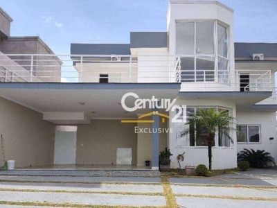 Casa com 4 dormitórios para alugar, 370 m² por r$ 9.500,00/mês - jardim dos lagos - indaiatuba/sp