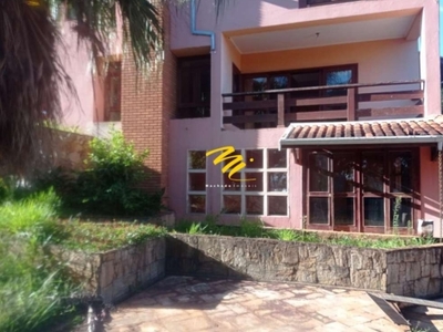 Casa com 4 quartos à venda na rua botafogo, 395, loteamento caminhos de san conrado (sousas), campinas, 550 m2 por r$ 1.600.000