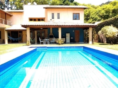 Casa com 5 dormitórios, 540 m² - venda por r$ 1.650.000,00 ou aluguel por r$ 14.100,00/mês - granja viana - cotia/sp