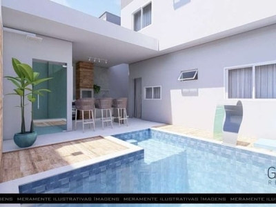 Casa cond 4 suites | 180m² | piscina privativa | buraquinho