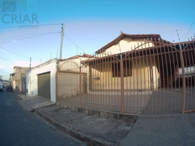 Casa para venda em contagem, novo progresso, 3 dormitórios, 1 banheiro, 2 vagas