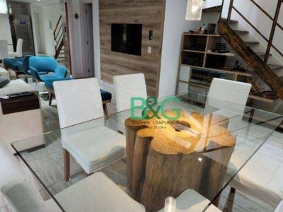 Cobertura à venda, 188 m² por r$ 1.249.000,00 - jardim lar são paulo - são paulo/sp